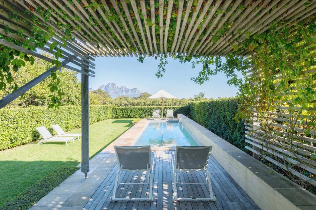 La Chataigne Wines&Guest Cottages Franschhoek Extérieur photo