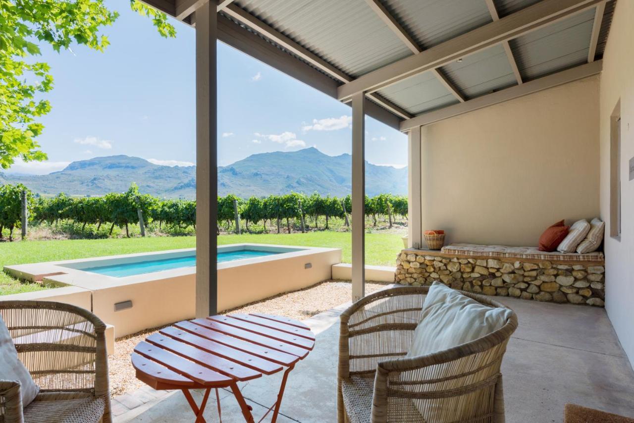 La Chataigne Wines&Guest Cottages Franschhoek Extérieur photo